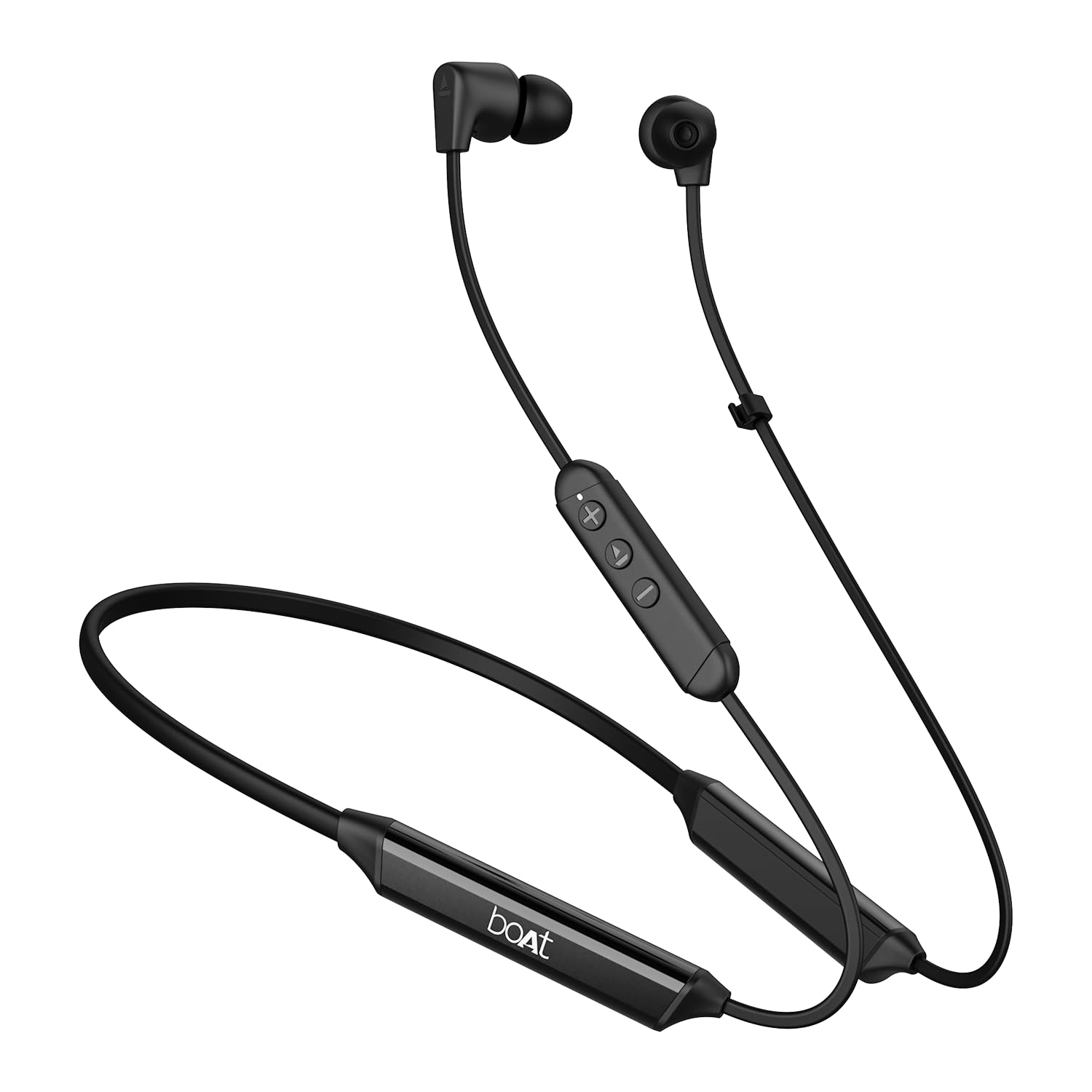 Boat Rockerz Trinity Gen 2, 150hrs Playback, Hi-Res Audio with LDAC, Dual EQs, HiFi DSP 5,ENx Tech, Dual Pair, Beast Mode, ASAP Charge,IPX5, Bluetooth Neckband, Wireless with Mic Earphones (Black)