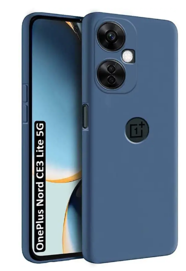 Back Cover for OnePlus Nord CE3 Lite 5G  (Blue, Flexible, Silicon, Pack of: 1)