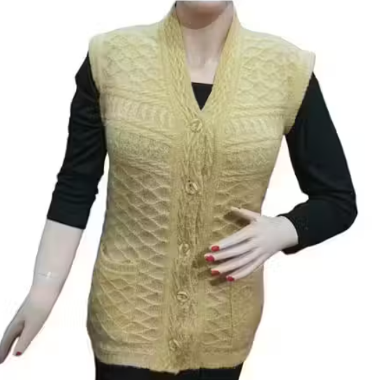 Women Cardigans Sweater Sleevless