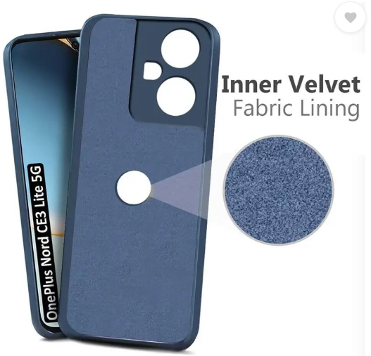 Back Cover for OnePlus Nord CE3 Lite 5G  (Blue, Flexible, Silicon, Pack of: 1)