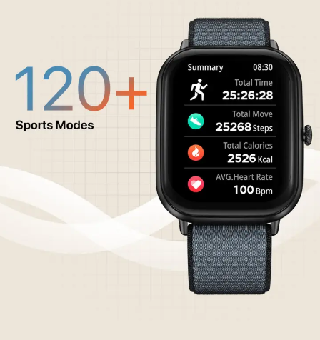 Fire-Boltt Hunter Nyluxe 51.1mm (2.01) HD Display Buetooth Calling with Single Chipset Smartwatch  (Charcoal Grey Strap, Free Size)