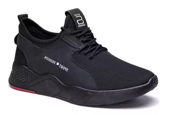 Stylish Comfortable Sports Running Shoes For Men Black