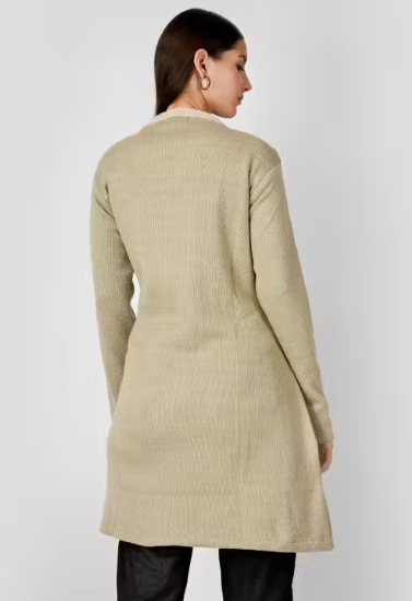 Wonder Women presents a new long A-line cardigen