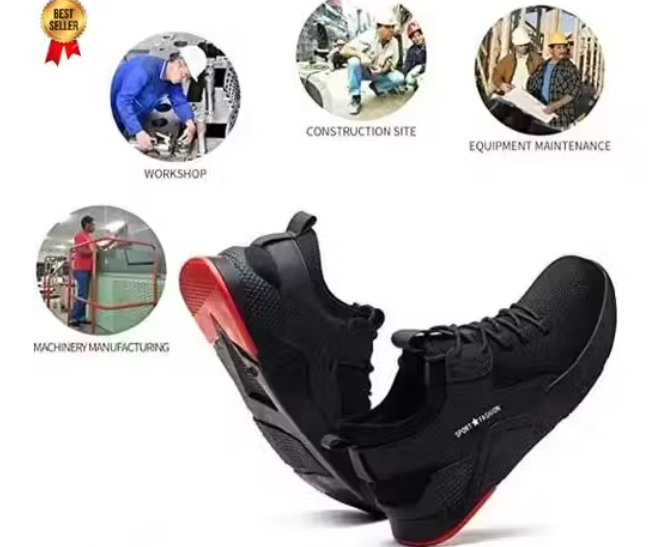 Stylish Comfortable Sports Running Shoes For Men Black