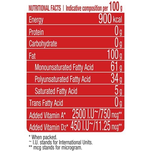 Dhara Kachi Ghani Mustard Oil (0% Trans Fat), 1 L Bottle