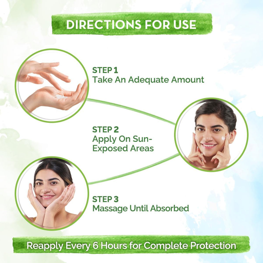 Mamaearth Daily Glow Sunscreen SPF 50 PA+++, No White Cast with Vitamin C & Turmeric for Sun Protection & Glow - 50 g