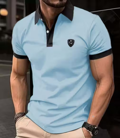 Men's Short Sleeve T-Shirt , polo T-shirt for boys and mans (4 Colours)