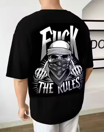 Oversize t-shirt ,men's half sleeve t-shirt , gym t-shirt thin and super soft fabric