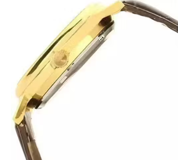 Luxury Design Analog Ultra Premium Watch Golden