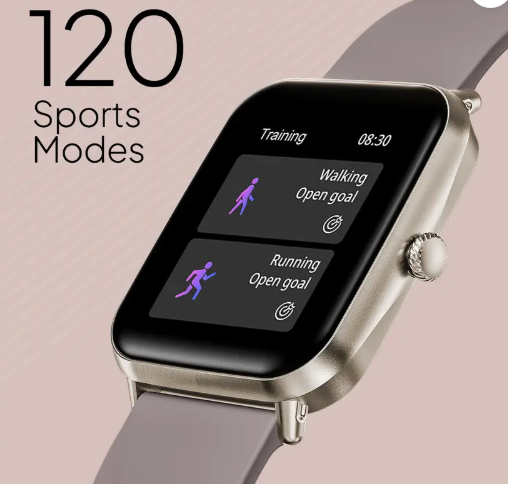 Fire-Boltt Ninja Calling Pro Plus 46.5mm (1.83) Display Bluetooth, AI Voice Smartwatch  (Cinnamon Slate Strap, Free Size)