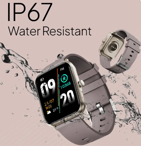 Fire-Boltt Ninja Calling Pro Plus 46.5mm (1.83) Display Bluetooth, AI Voice Smartwatch  (Cinnamon Slate Strap, Free Size)