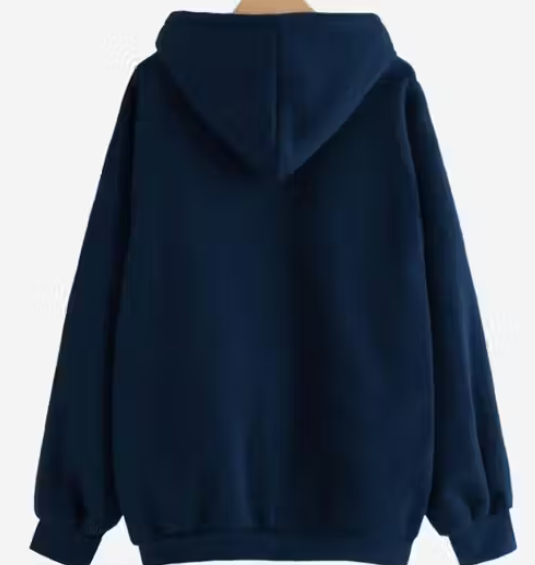 Men's Cotton Hoodie Sweatshirt Black pack of 1 | Full Sleeve Hooded Neck Winter Wear for Men