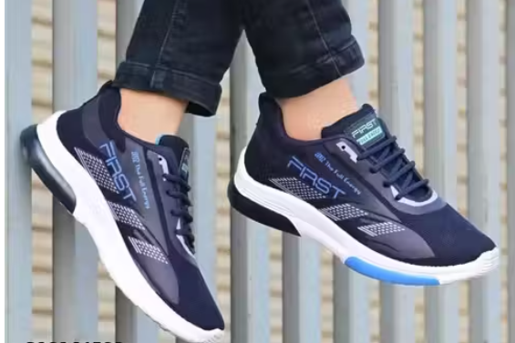 Latest Stylish Sports Shoes For Men | Lace-Up Lightweight Multicolour Shoes For Running, Walking, gym ,Trekking and hiking Shoes For Men (Pack Of 3)