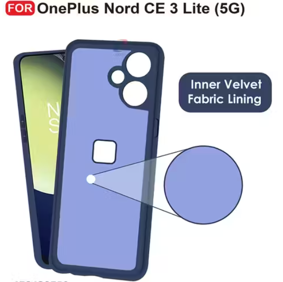 Oneplus Nord CE 3 Lite 5G Back Cover (Black)