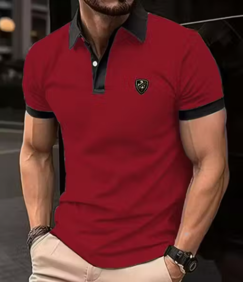 Men's Short Sleeve T-Shirt , polo T-shirt for boys and mans (4 Colours)