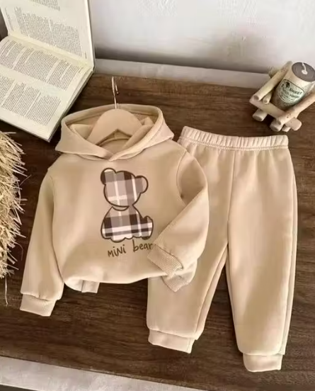 LUXURIOUS QUALITY FLEECE WINTER SWEAT SET FOR YOUR LOVELY KIDS AT VERY REASONABLE PRICE