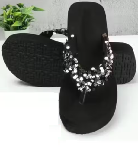 Stylish and Comfortable Attractive Fancy Latest slipper Use Daily Wear & Party Slippers and Flip-Flops For Women