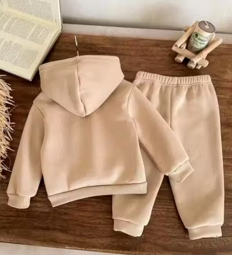 LUXURIOUS QUALITY FLEECE WINTER SWEAT SET FOR YOUR LOVELY KIDS AT VERY REASONABLE PRICE