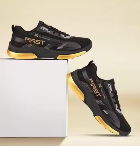 Latest Stylish Sports Shoes For Men | Lace-Up Lightweight Multicolour Shoes For Running, Walking, gym ,Trekking and hiking Shoes For Men (Pack Of 3)