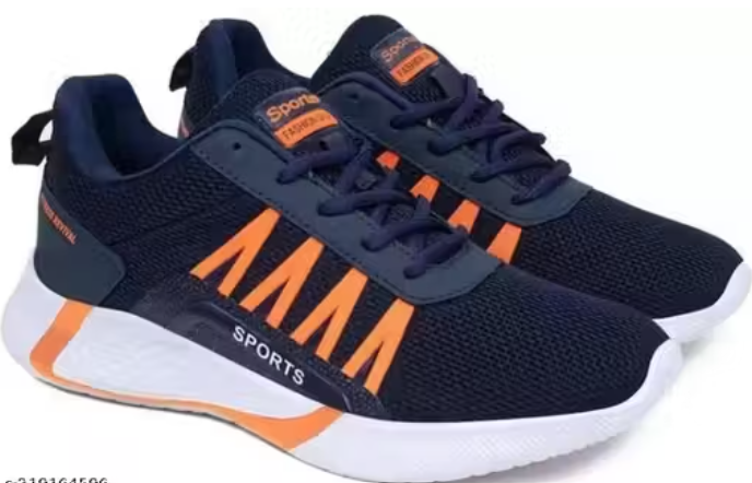Latest Stylish Sports Shoes For Men | Lace-Up Lightweight Multicolour Shoes For Running, Walking, gym ,Trekking and hiking Shoes For Men (Pack Of 3)