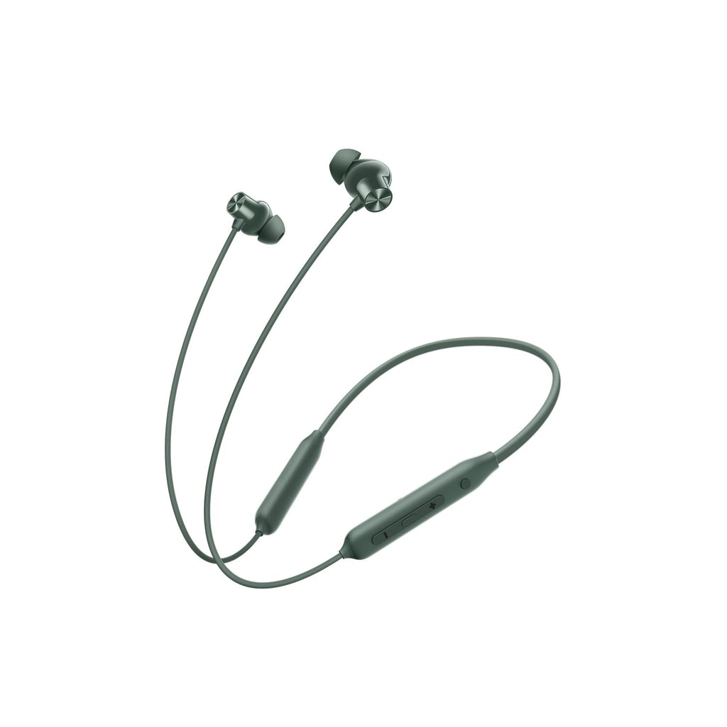 OnePlus Bullets Wireless Z2 ANC Bluetooth in Ear Earphones with Mic, 45dB Hybrid ANC, Bombastic Bass - 12.4 mm Drivers, 10 Mins Charge - 20 Hrs Music, 28 Hrs Battery (Grand Green)