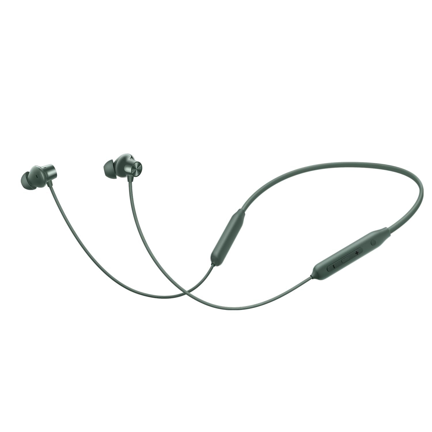 OnePlus Bullets Wireless Z2 ANC Bluetooth in Ear Earphones with Mic, 45dB Hybrid ANC, Bombastic Bass - 12.4 mm Drivers, 10 Mins Charge - 20 Hrs Music, 28 Hrs Battery (Grand Green)