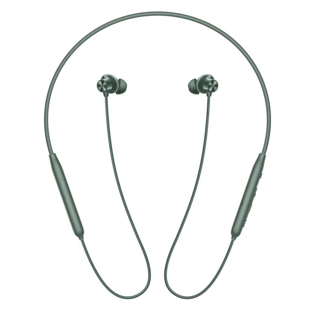 OnePlus Bullets Wireless Z2 ANC Bluetooth in Ear Earphones with Mic, 45dB Hybrid ANC, Bombastic Bass - 12.4 mm Drivers, 10 Mins Charge - 20 Hrs Music, 28 Hrs Battery (Grand Green)