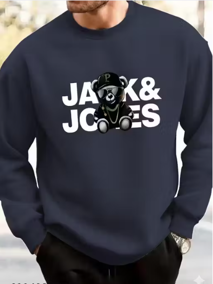 Fleece Full Sleeve Round Neck Sweatshirt