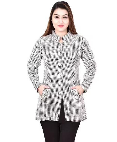 Stylish Elegant White Sweater/Coat For Girls, High Quality Sweaters & Cardians For Women.