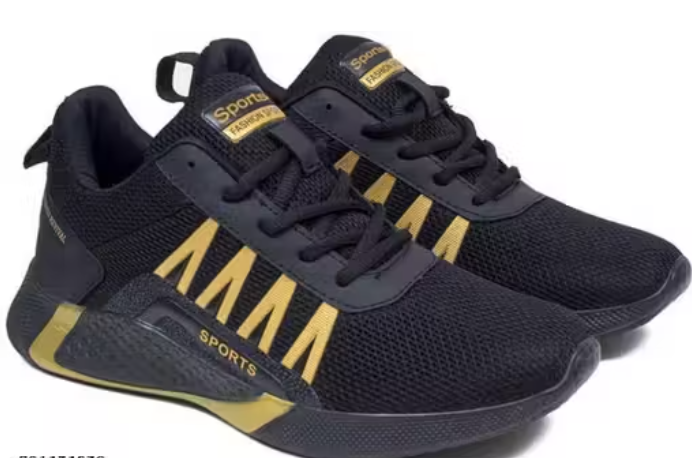 Sport Shoe LaceUp Lightweight Multicolour Running Shoes For Men Pack Of 3