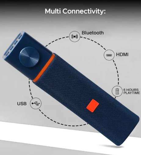 MZ M38VP PRO Portable Bluetooth Speaker | 5W Heavy Bass Bluetooth Speaker 5 W Bluetooth Speaker  (Multicolor, Stereo Channel)