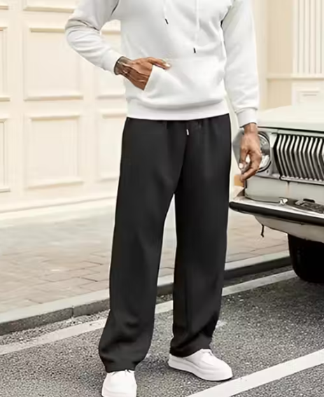 Men’s Relaxed Fit Drawstring Lounge Pants