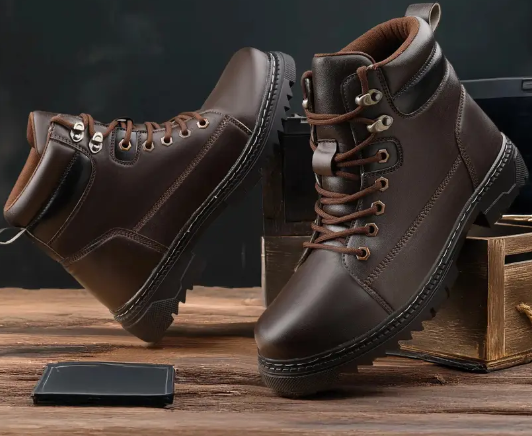 Men's Trekking Hiking Bike Riding Long Boots For Men High Ankle Boots For Biker Boots For Men