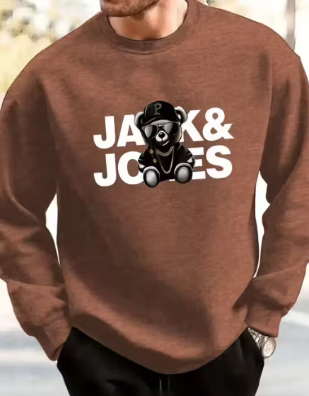 Fleece Full Sleeve Round Neck Sweatshirt