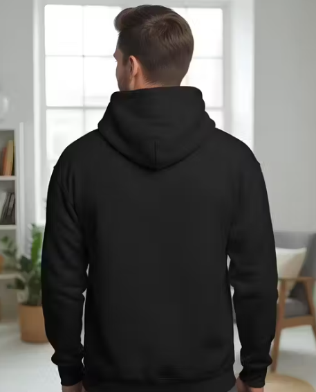 Fleece Hooded Sweatshirt for Winter full sleeve round neck