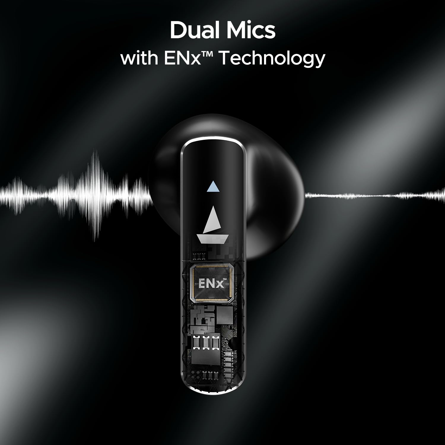 boAt Airdopes 91 Prime, 45HRS Battery, 13mm Drivers, Metallic Finish, Low Latency,ENx Tech, Fast Charge, v5.3 Bluetooth TWS in Ear Earbuds Wireless Earphones with mic (Midnight Black)