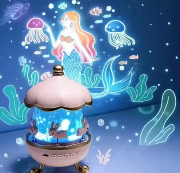 Night light projector lamp for kids baby