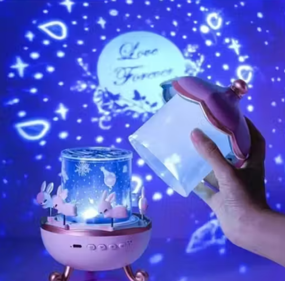 Night light projector lamp for kids baby