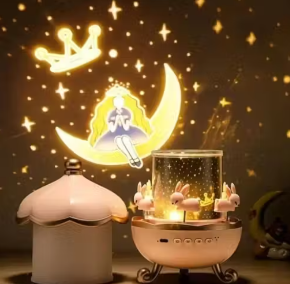 Night light projector lamp for kids baby
