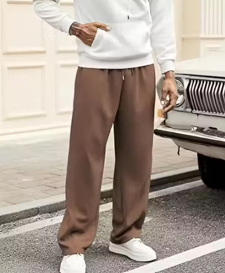 Men’s Relaxed Fit Drawstring Lounge Pants