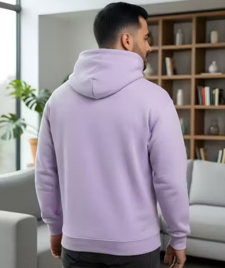 Fleece Hooded Sweatshirt for Winter full sleeve round neck