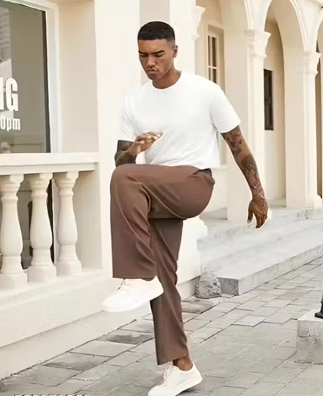 Men’s Relaxed Fit Drawstring Lounge Pants