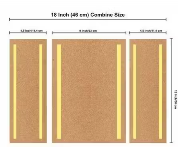 Art & Craft Set of 3 Modern art Wall Painting for Home decorative 12 Inch x 18 Inch