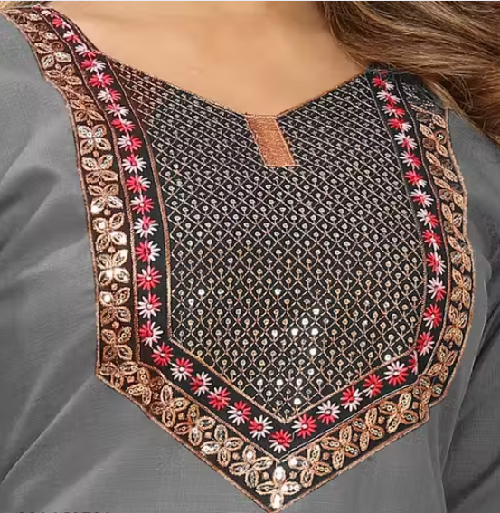 Embroidered work Trendy kurti for womens & girls