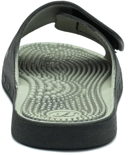 Bata Black Slides For Men