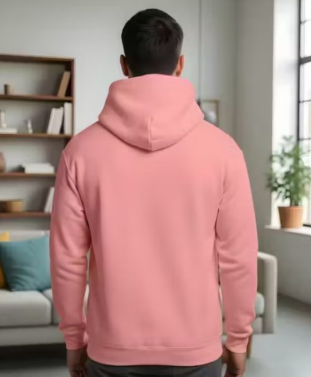 Fleece Hooded Sweatshirt for Winter full sleeve round neck