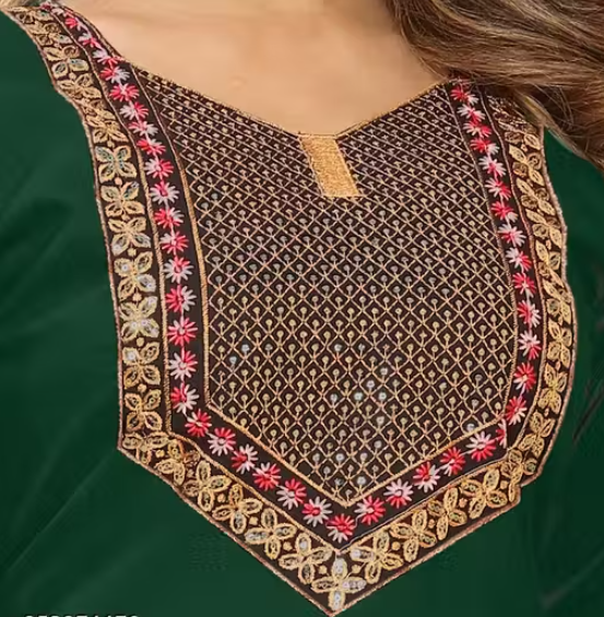 Embroidered work Trendy kurti for womens & girls