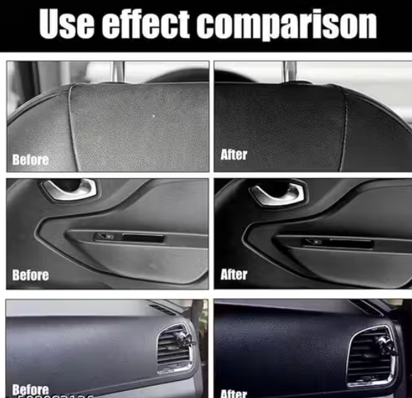 Crystal Coating for Car Bike Plastic Parts | 30ml PVC Restorer for Car Revitalizing Coating Agent | Car Maintenance Dashboard Plastic Crystal Coating Cleaner Polish Shining (pack of 2)