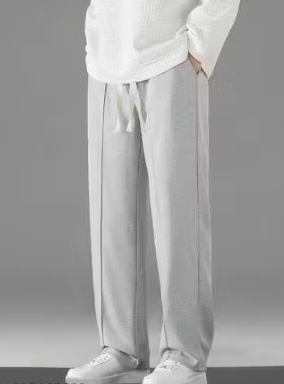 Men's Regular Fit Track Pants – Cotton Blend Joggers with Elastic Waistband & Pockets | Comfortable Activewear for Gym, Running & Casual Wear