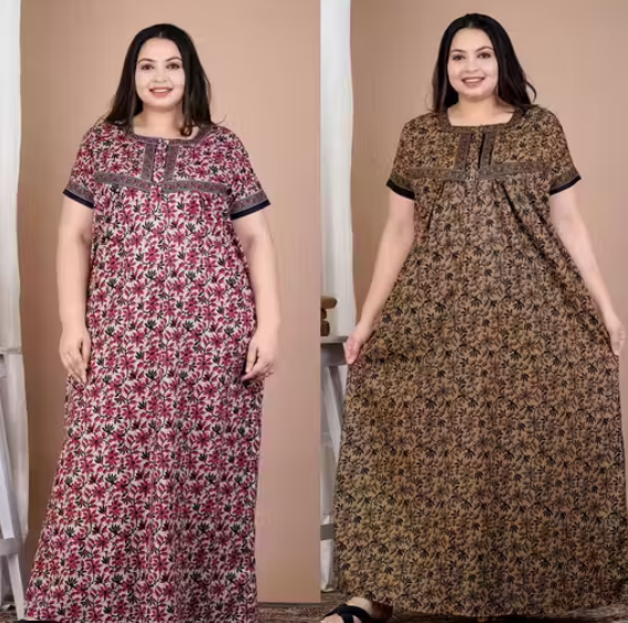 Nighty Cotton Jumbo Plus Size 2XL to 7XL
